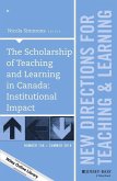 The Scholarship of Teaching and Learning in Canada (eBook, PDF)