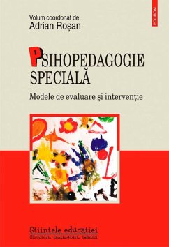 Psihopedagogie specială. Modele de evaluare și intervenție (eBook, ePUB)