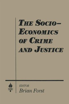 Cover The Socio-economics of Crime and Justice (eBook, ePUB)