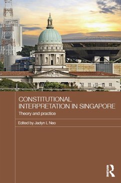 Cover Constitutional Interpretation in Singapore (eBook, PDF)