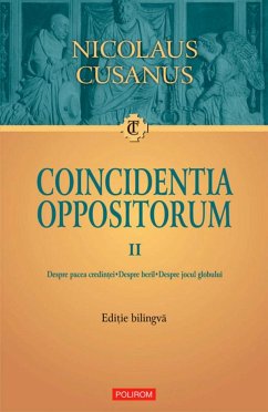 Coincidentia oppositorum. Vol. II (eBook, ePUB) - Cusanus, Nicolaus