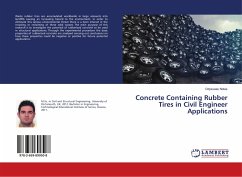 Concrete Containing Rubber Tires in Civil Engineer Applications