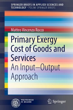 Primary Exergy Cost of Goods and Services - Rocco, Matteo Vincenzo