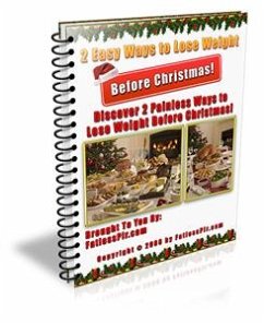 2 Easy Ways to Help You Lose Weight Before Christmas (eBook, PDF) - Collectif, Ouvrage