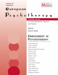 European Psychotherapy 2016/2017 (eBook, ePUB)