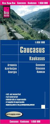 Reise Know-How Landkarte Kaukasus / Caucasus