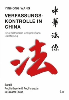Cover Verfassungskontrolle in China