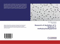 Research of Acylation of 2-Hydroxy-5-methylcycloalkylphenol - Chalishkan, Mehmet Mete;Rasulov, Chingiz