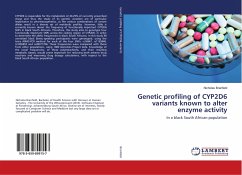 Genetic profiling of CYP2D6 variants known to alter enzyme activity