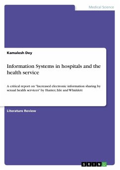 Information Systems in hospitals and the health service - Dey, Kamalesh