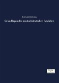 Grundlagen der neuhochdeutschen Satzlehre Grundlagen der neuhochdeutschen Satzlehre