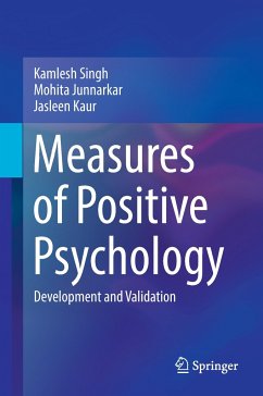 Measures of Positive Psychology - Singh, Kamlesh;Junnarkar, Mohita;Kaur, Jasleen