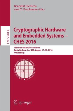 Cryptographic Hardware and Embedded Systems ¿ CHES 2016