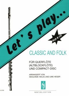 Cover Let's play Classic and Folk (+CD) für Flöte (Altfl)