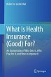 What Is Health Insurance (Good) For? - Bild 1