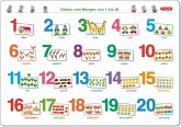 Fragenbär-Mini-Lernposter: Zahlen und Mengen von 1 bis 20 Fragenbär-Mini-Lernposter: Zahlen und Mengen von 1 bis 20