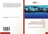 Évaluation et essai de gestion des ressources en eau