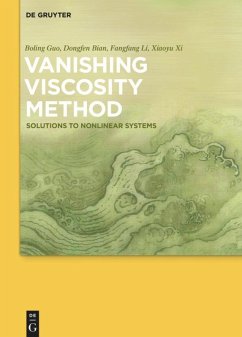 Vanishing Viscosity Method - Guo, Boling;Bian, Dongfen;Li, Fangfang