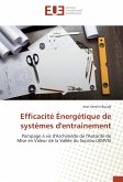 Efficacité Énergétique de systèmes d'entrainement