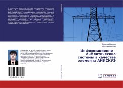 Informacionno ¿ analiticheskie sistemy w kachestwe älementa AIISKUJe - Kahharov, Murodzhon;Rahmatova, Maktuba