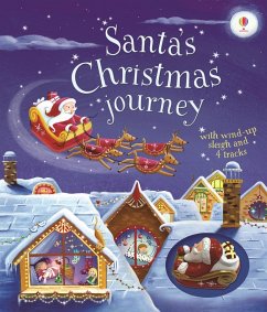 Cover Santa's Christmas Journey with Wind-Up Sleigh