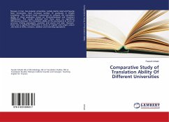 Comparative Study of Translation Ability Of Different Universities