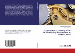Experimental Investigation Of Machining Parameters In Wirecut EDM