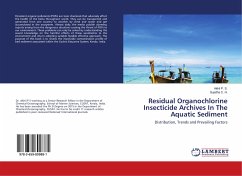 Residual Organochlorine Insecticide Archives In The Aquatic Sediment