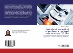 Optical and mechanical properties of a prepared nanostructure CdS film - ALoosi, Raghad Al-