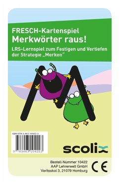 FRESCH-Kartenspiel: Merkwörter raus! (Kartenspiel)