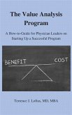 Value Analysis Program (eBook, ePUB) Value Analysis Program (eBook, ePUB)