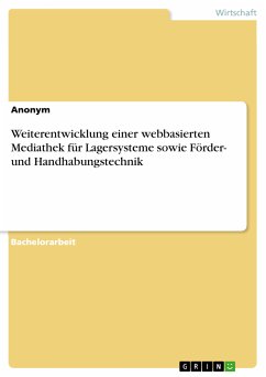 Weiterentwicklung einer webbasierten Mediathek für Lagersysteme sowie Förder- und Handhabungstechnik (eBook, ePUB)