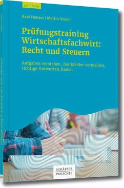 Prüfungstraining Wirtschaftsfachwirt: Recht und Steuern (eBook, PDF) - Hanses, Axel; Vosen, Martin