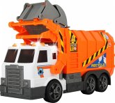 Dickie Toys 203308369 - Garbage Truck, Müllauto, Müllabfuhr mit Mülltonne, batteriebetrieben, 46 cm