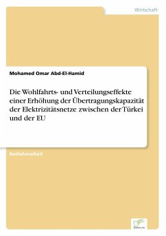 Die Wohlfahrts- und Verteilungseffekte einer Erhöhung der Übertragungskapazität der Elektrizitätsnetze zwischen der Türkei und der EU - Abd-El-Hamid, Mohamed Omar