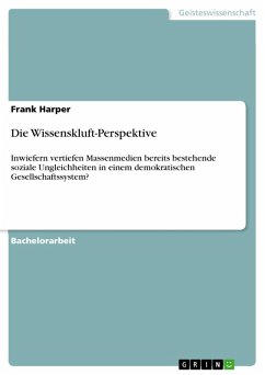 Die Wissenskluft-Perspektive (eBook, ePUB) - Harper, Frank