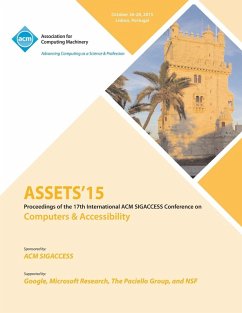 ASSETS 15 17th International ACM SIGACCESS Conference on Computers and Accessibility - Assets 15 Conference Committee