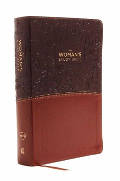The NKJV, Woman's Study Bible, Fully Revised, Imitation Leather, Brown/Burgundy, Full-Color, Indexed - Thomas Nelson