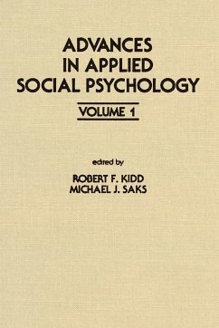 Advances in Applied Social Psychology