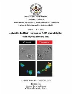 Activación de IL23A y represión de IL12A por metabolitos en la respuesta inmune Th17 - Rodríguez Peña, Mario