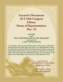 Cover Executive Documents 2d S 16th Congress Library House of Representatives, Doc. 10