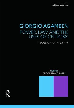 Giorgio Agamben - Zartaloudis, Thanos