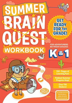 Summer Brain Quest: Between Grades K & 1 - Piddock, Claire; Oliver Burnim, Kimberly; Butler, Megan