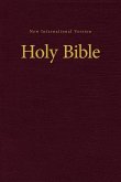 NIV, Value Pew and Worship Bible, Hardcover, Burgundy