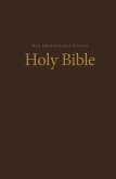 NIV, Value Pew and Worship Bible, Hardcover, Brown