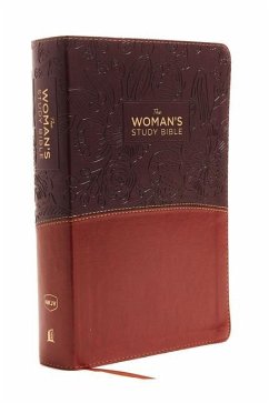 The NKJV, Woman's Study Bible, Fully Revised, Imitation Leather, Brown/Burgundy, Full-Color - Thomas Nelson