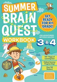 Summer Brain Quest: Between Grades 3 & 4 - Workman Publishing; Walker, Persephone; Piddock, Claire