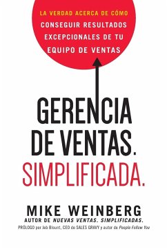 Gerencia de ventas. Simplificada. - Weinberg, Mike