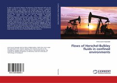 Flows of Herschel-Bulkley fluids in confined environments