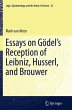 Essays on Go¿del's Reception of... - Bild 1
